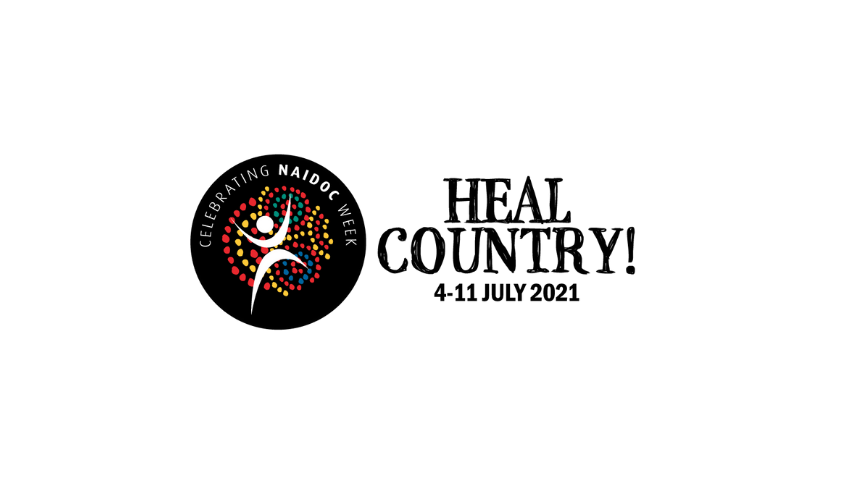 NAIDOC Week Heal Country theme smaller illustration 