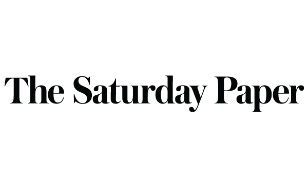 The Saturday Paper logo in black