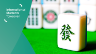 A Mahjong game tile.