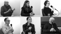 Photos of 6 authors interviewed on The Garret podcast