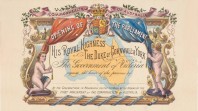 Invitation to opening of first Australian parliament