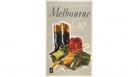 Melbourne Cup poster, 1950s