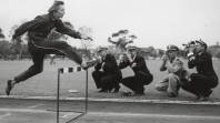 Shirley Strickland, photographed by visiting American airman