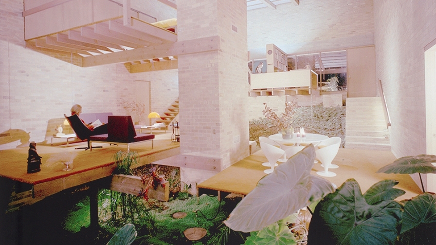 Mary and Grant Featherston residence in Ivanhoe, 1970 (architect Robin Boyd), © Mark Strizic, 2005