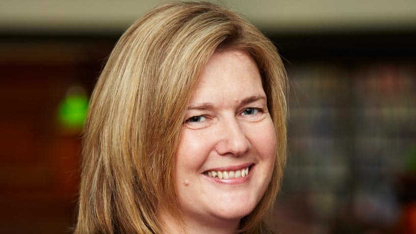 Portrait of Sue Roberts, CEO of State Library Victoria