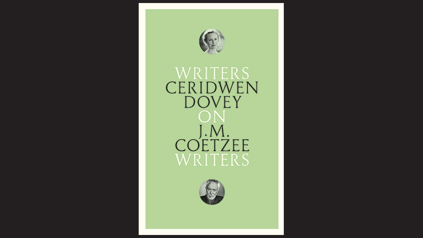 black background with pale green cover, black and white images and text