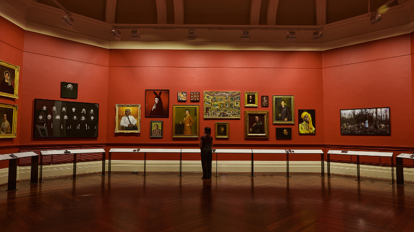 State Library Victoria's North Rotunda gallery space 