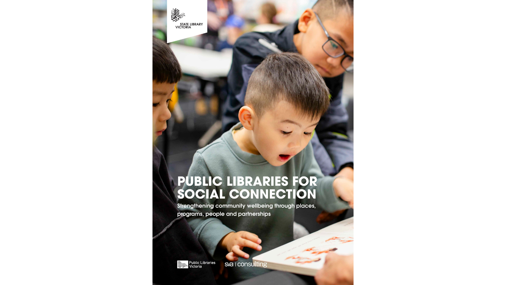 Front cover of Public libraries for social connection 2026 report