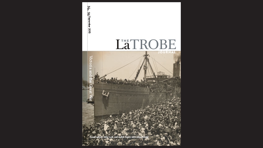 Cover of La Trobe Journal Issue No. 96