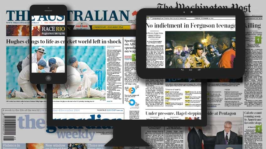 Newspapers online