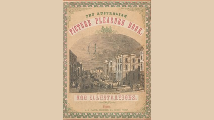 Australian picture pleasure book by Walter Mason