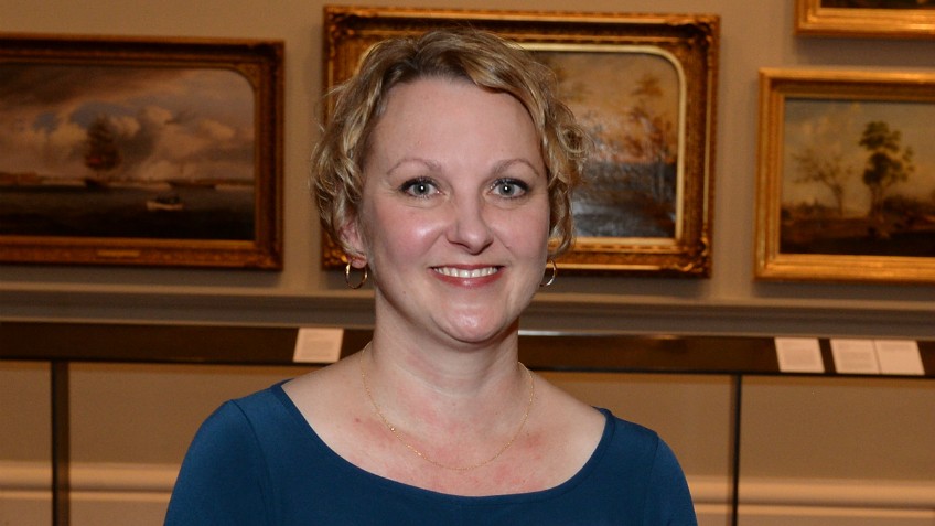 Colour photo of Susie Prestney, 2013 recipient of the Barrett Reid Scholarship for librarians