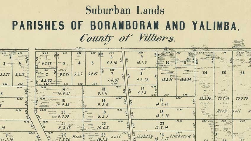 Parish plan of Boramboram, western Victoria