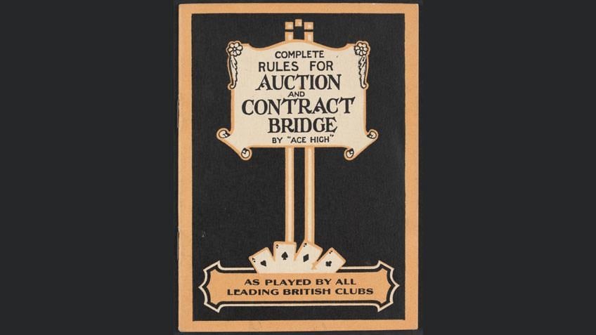 Complete rules for auction and contract bridge