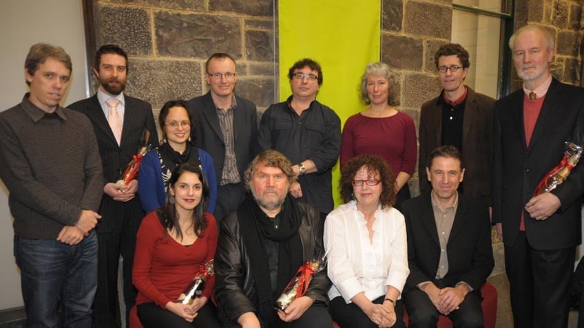 Group photo of Creative Fellows 2009