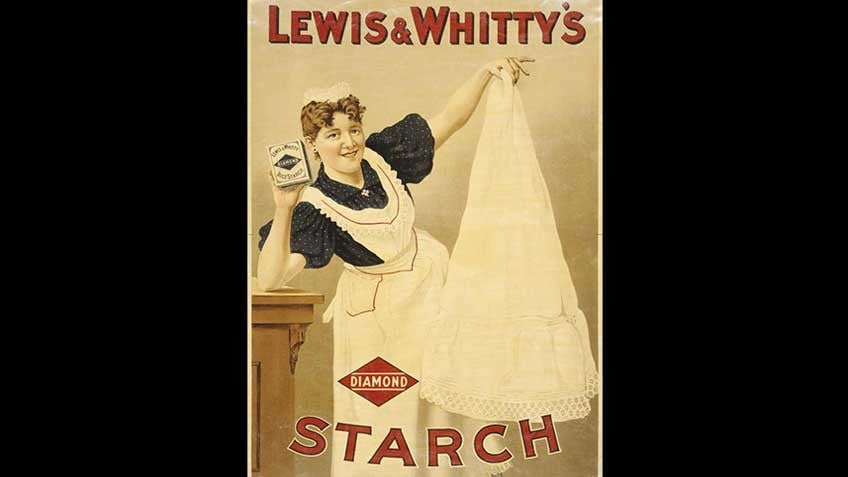 Lewis & Whitty's Diamond Starch, 1880s
