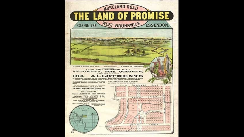 'The land of promise', Moreland Road, West Brunswick