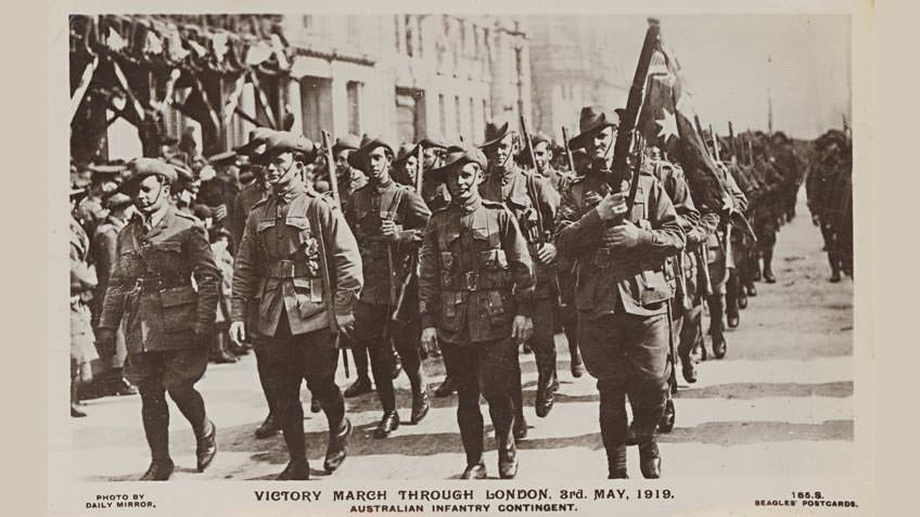 Victory march through London, 3rd May, 1919