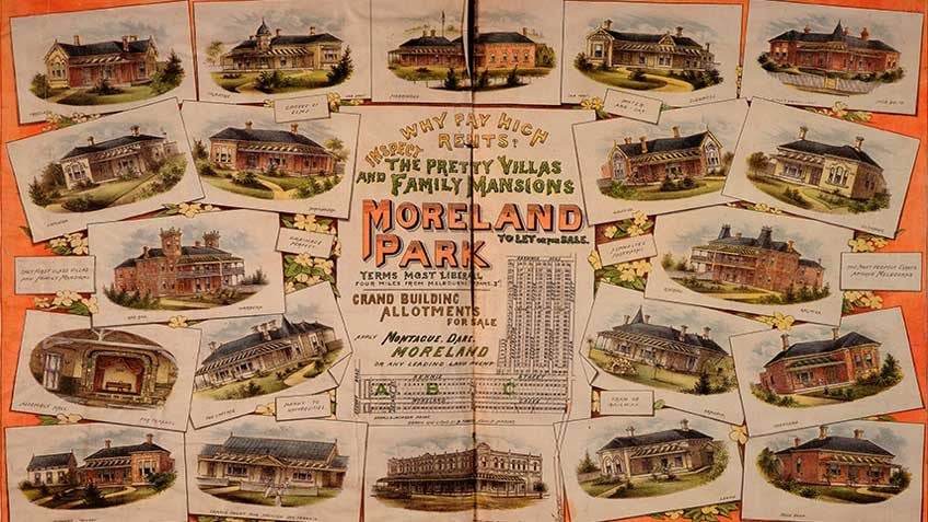 The pretty villas and family mansions of Moreland Park