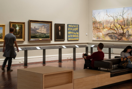Cowen gallery visitors