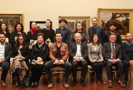 Group photo of the creative fellows