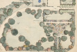 Edna Walling's garden plan for HJ Youngman Esq, Ardgarten, Grassdale, 1935 Edna Walling's garden plan for HJ Youngman Esq, Ardgarten, Grassdale, 1935