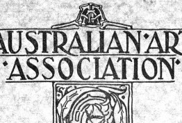 Australian Art Association catalogue, 1925 Australian Art Association catalogue, 1925