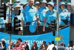 Melbourne during the 2006 games