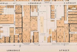 Fire plan, Melbourne, 1925