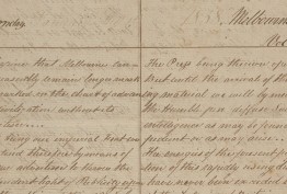 First handwritten 'Melbourne Advertiser', 1838 First handwritten 'Melbourne Advertiser', 1838