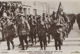 Victory march through London, 3rd May, 1919