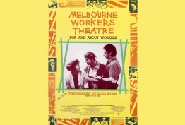 Poster promoting Melbourne Workers Theatre, 1988 Poster promoting Melbourne Workers Theatre, 1988