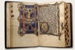 Double page of Psalter Hours Double page of Psalter Hours