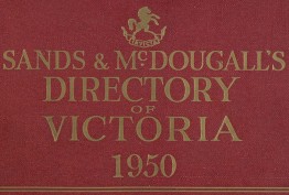 Sands & McDougall's Directory of Victoria 1950