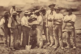 Washing out a good prospect, photograph by Antoine Fauchery, 1858 Washing out a good prospect, photograph by Antoine Fauchery, 1858