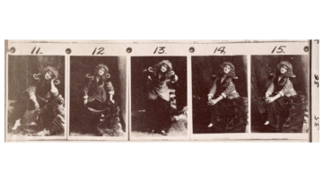 Detail from Edith Crane as Trilby,