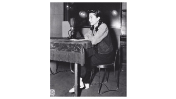 Reenactment of the ‘Zero Hour’ radio program by Iva Toguri,
