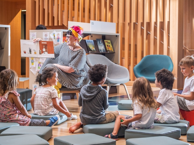 Storytime at State Library Victoria