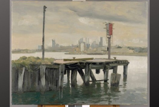 Rick Amor, view from Yarraville 1999